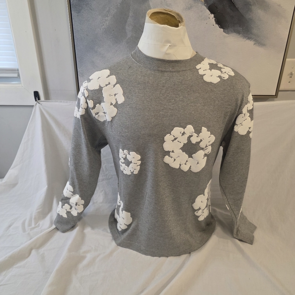Denim Tears Long Sleeve Mens Medium Sweater